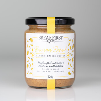 Breakfirst by Amy Banana Bread Almond x Cashew Butter